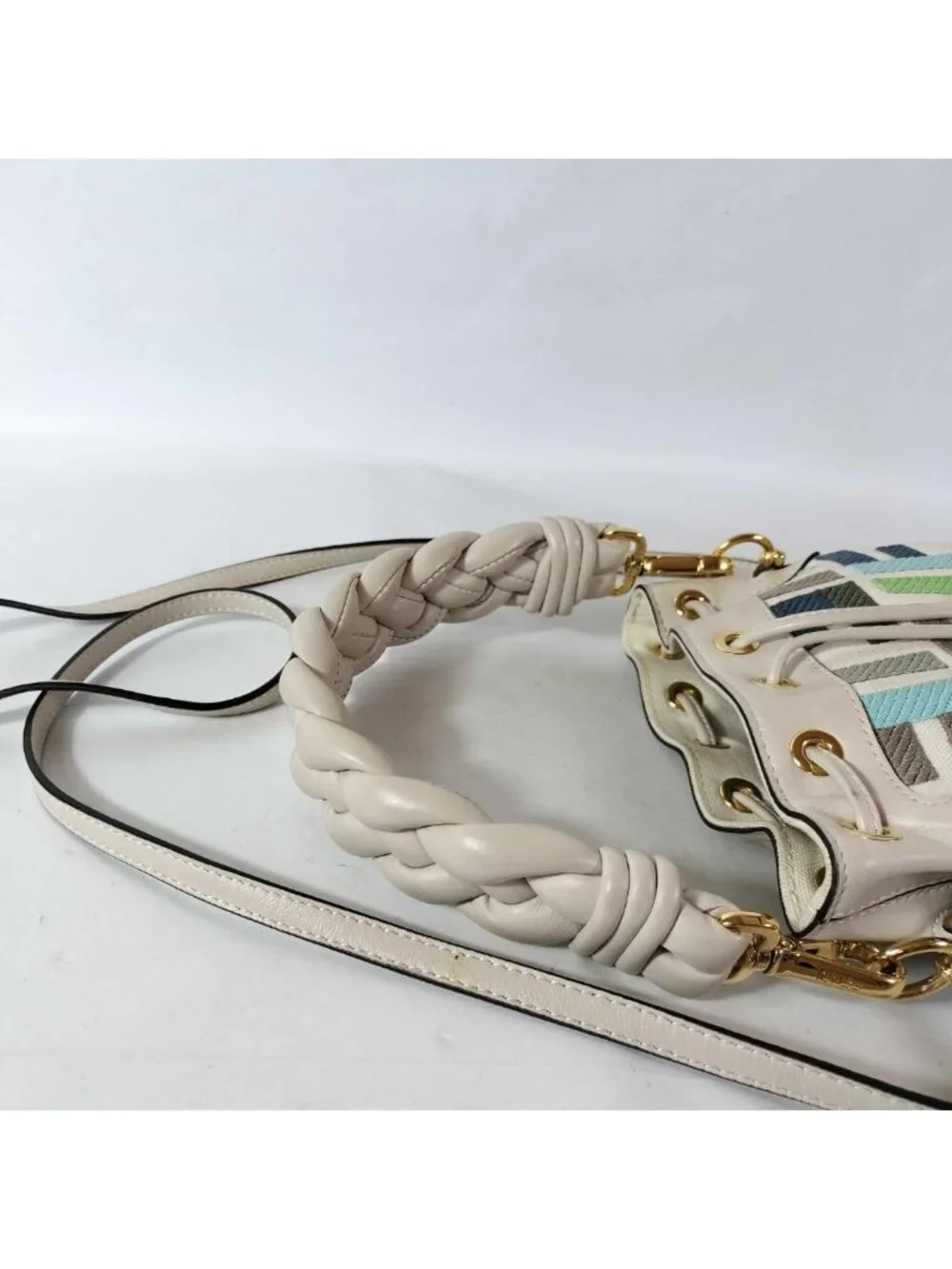 Fendi Montresor Zucca Pattern 2-Way Bucket Bag